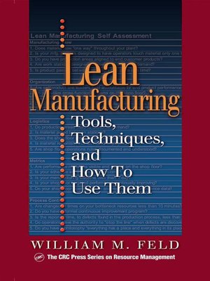 cover image of Lean Manufacturing